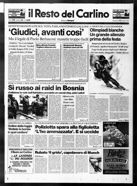 Il Resto del Carlino : giornale dell'Emilia